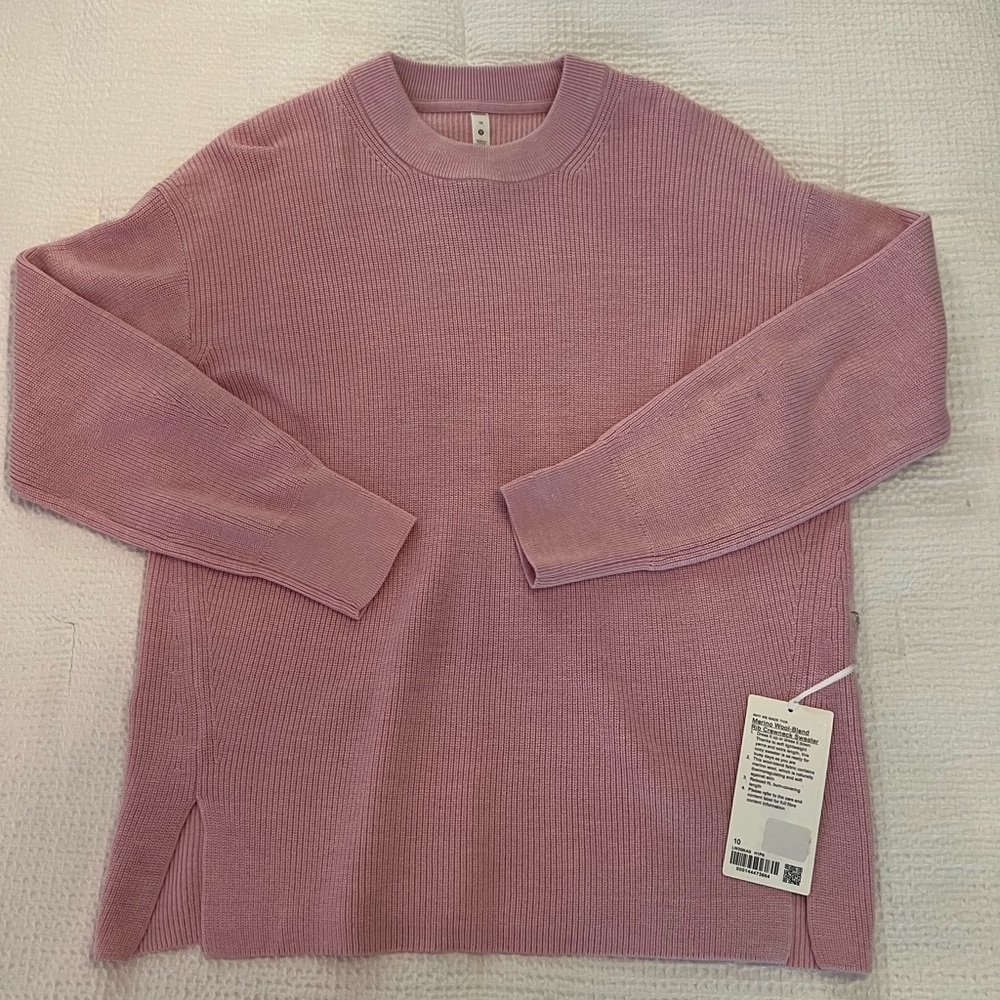 nwt lululemon merino sweater